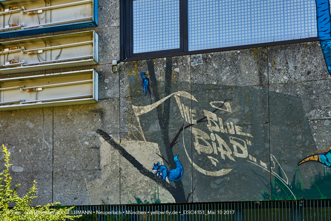 21.03.2017 - Abrissbaustelle Quiddezentrum in Neuperlach